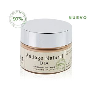Crema antiage natural día tono medio 45ml