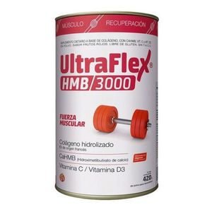 Ultraflex hmb 3000 colágeno hidrolizado fuerza muscular 420 gr