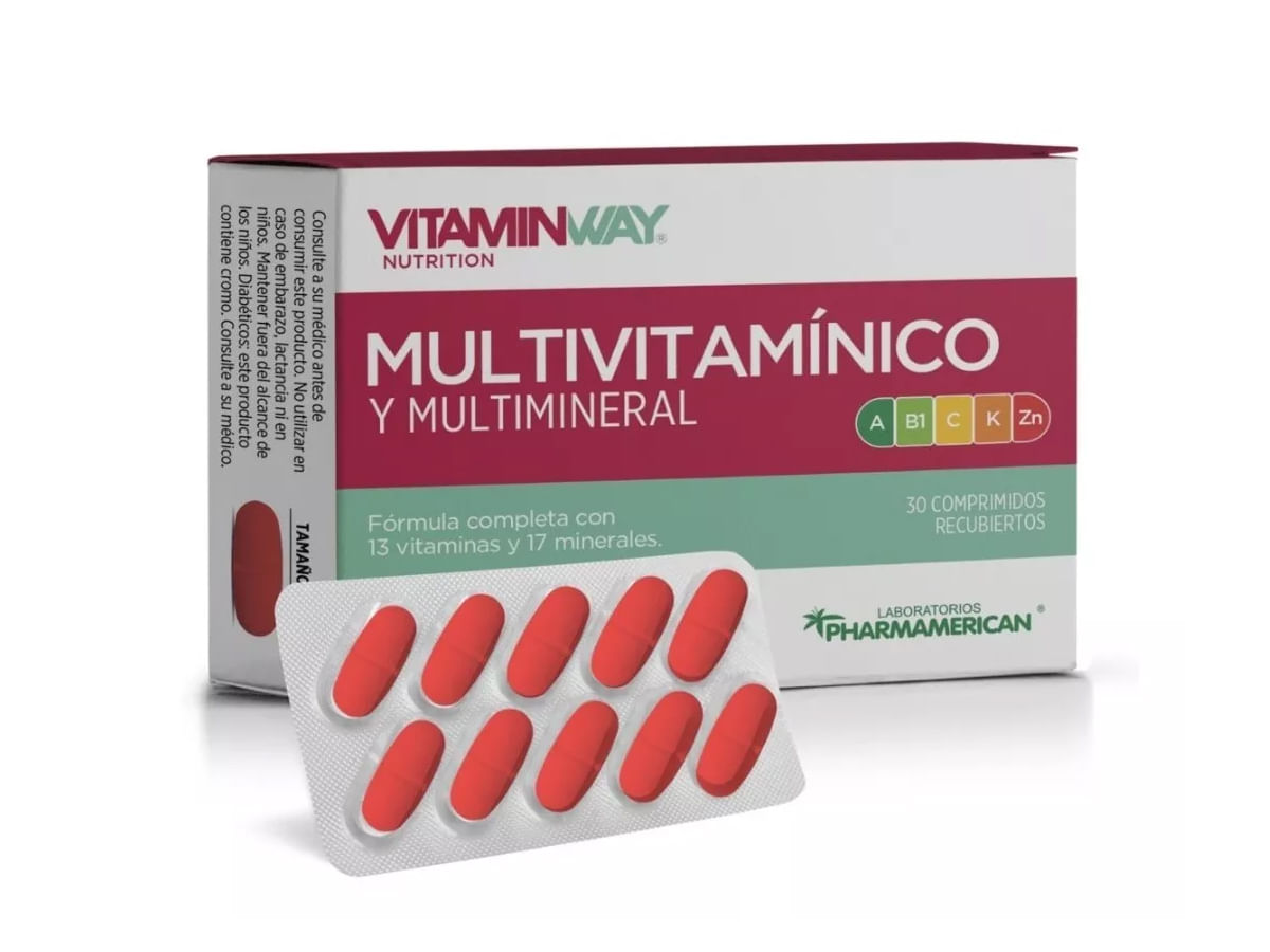 Vitamin Way Multivitamínico Y Multimineral X30 Cápsulas 6228