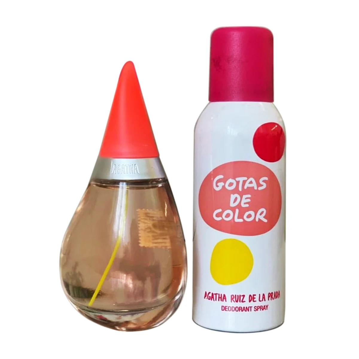 Ágatha Ruiz de La Prada set gotas de color EDT + desodorante