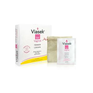 Viasek gel vaginal humectante lubricante x 12un de 2ml