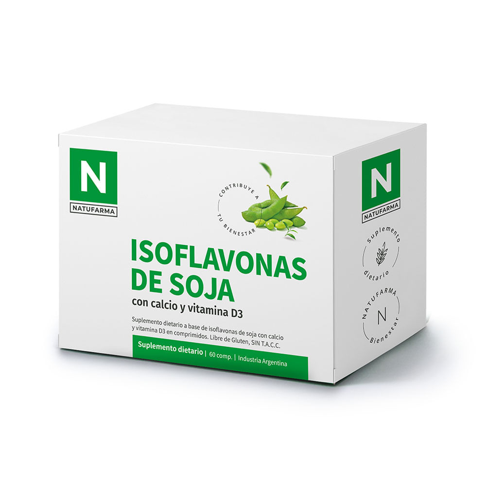 Isoflavonas De Soja 60 Comprimidos