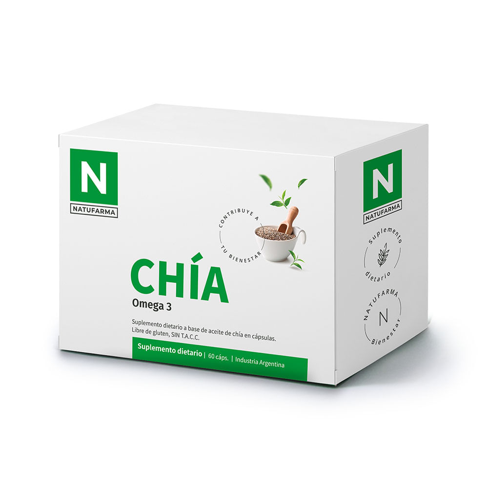 Natufarma Aceite de Chia Omega 3 x 30 Capsulas