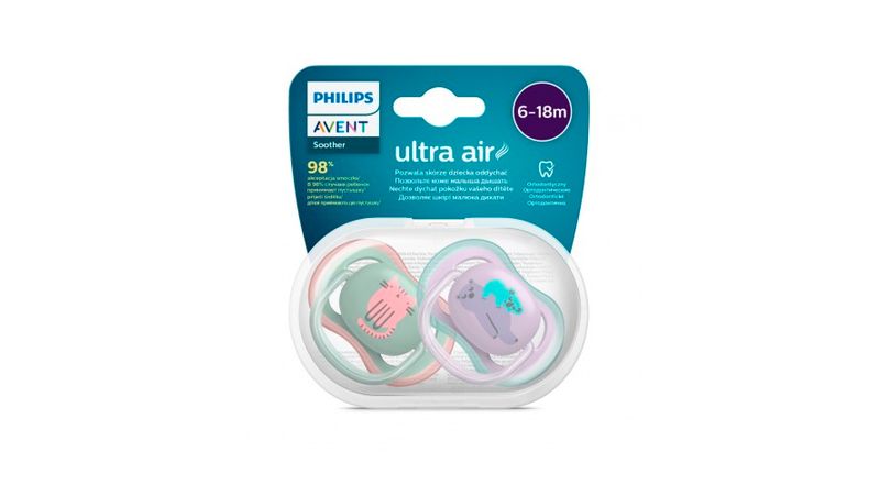 Chupete Philips Avent Ultra Air 6-18m