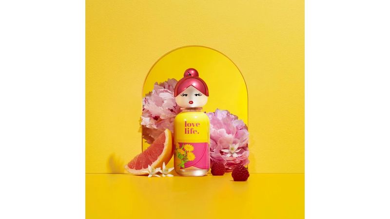 Sisterland United Colors Of Benetton Yellow Peony 80ml - Perfume Feminino -  Eau De Toilette